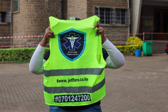 Crew vest with our logo